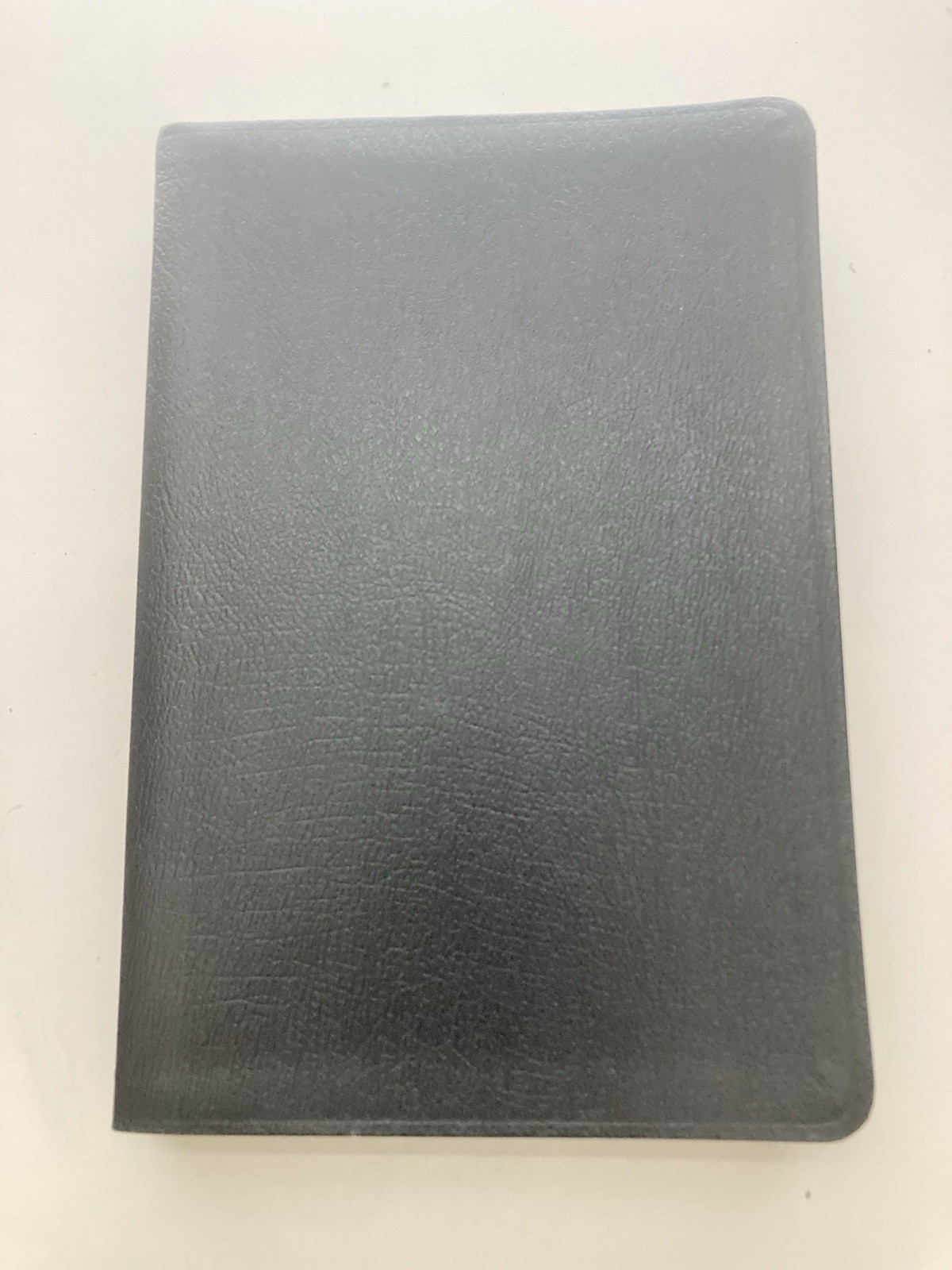 NIV 2005 Large Print Thinline Bible -Black Top Grain Genuine Leather-OOP 84