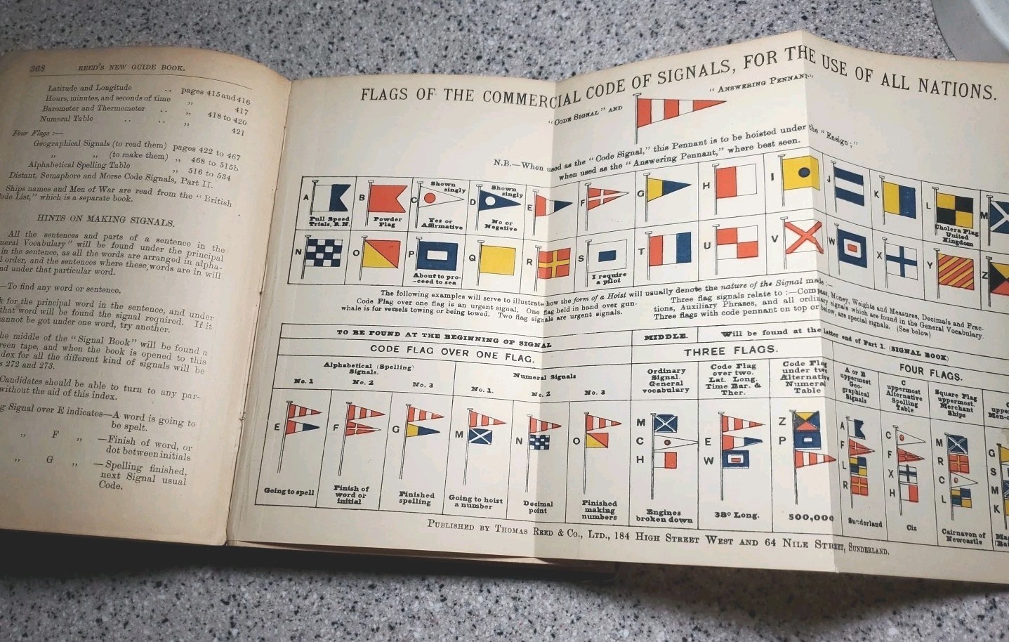 REED’S NEW GUIDE BOOK TO THE LOCAL MARINE EXAMS SUNDERLAND 1899 1800s