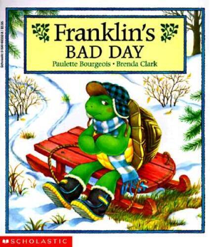 Franklin #15: Franklin’s Bad Day – Paperback By Bourgeois, Paulette – VERY GOOD