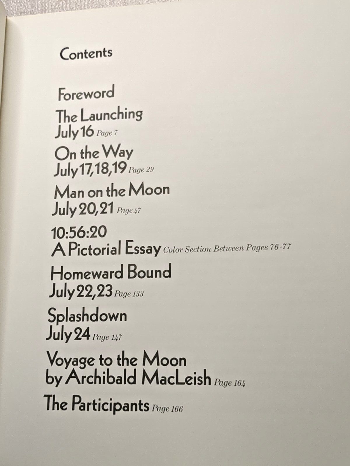 Conquest of the Moon 1st Ed Reported by CBS News 10:56:20 PM 7/20/1969