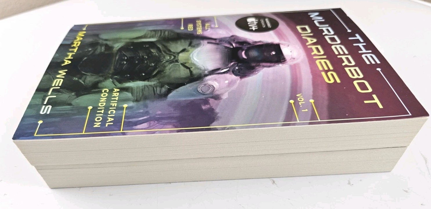 The Murderbot Diaries Vol 1 and 2 Author Martha Wells – Very Good! Paperback