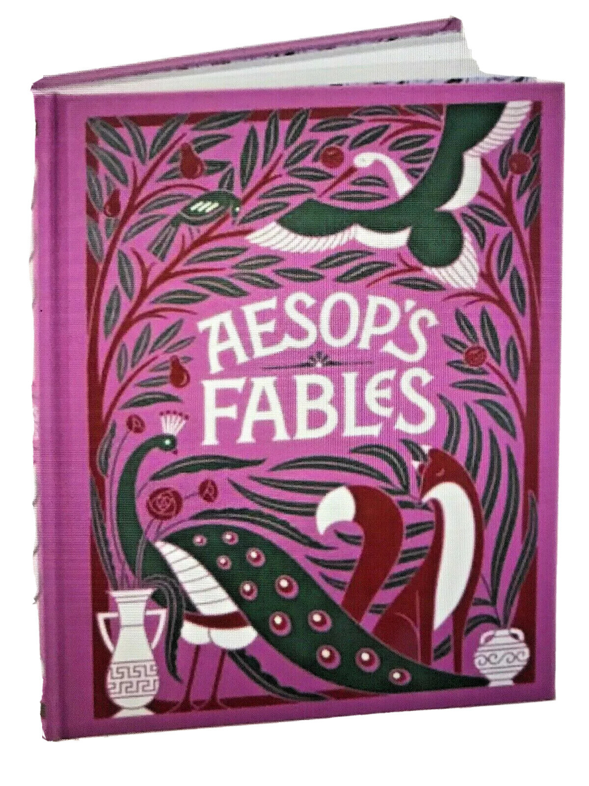 ❤️ AESOP’S FABLES Leather Bound Collectible Edition NEW