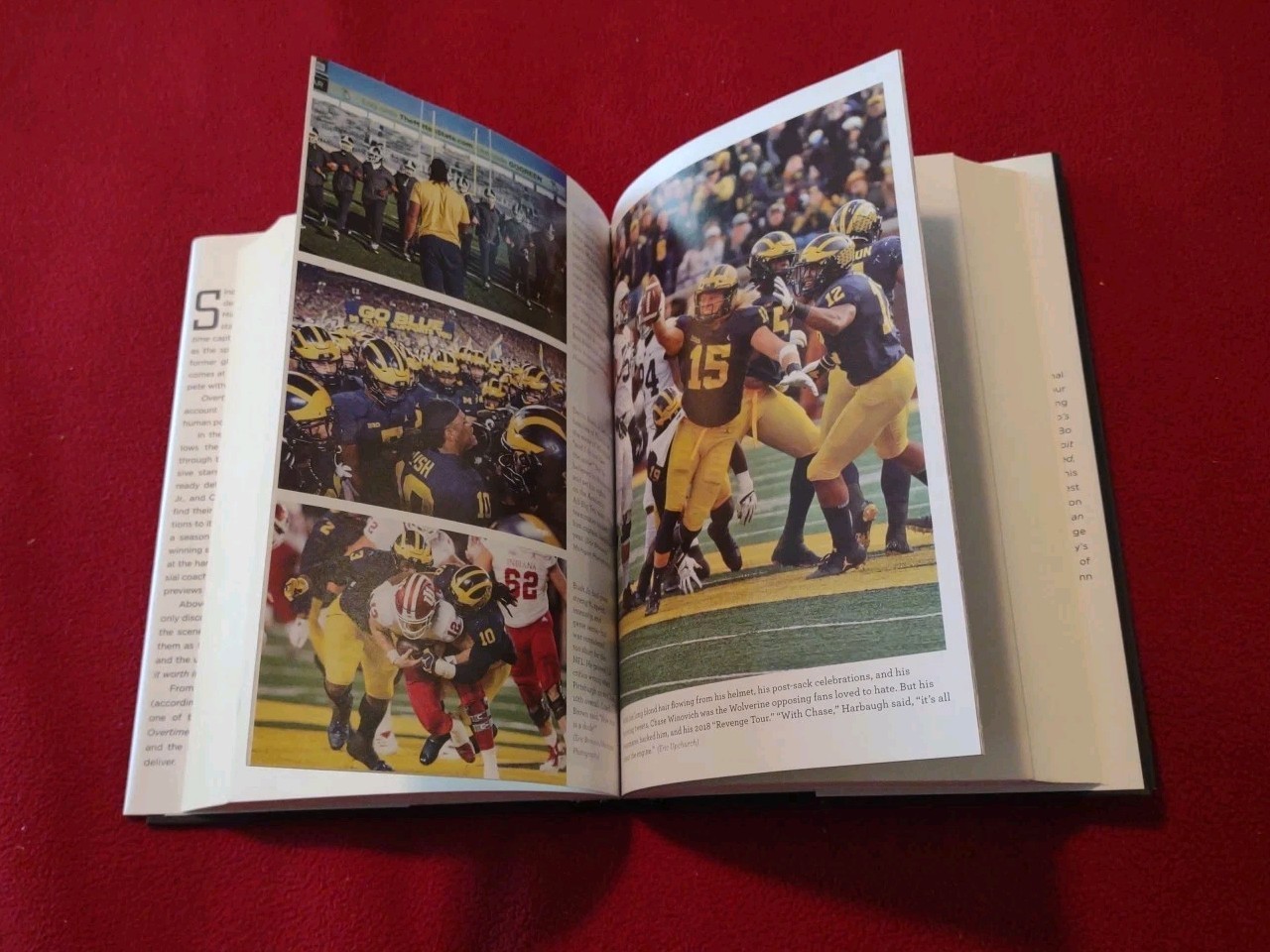 OVERTIME By John U. Bacon *NEW* AUTOGRAPHED Signed Edition Harbaugh & Wolverines