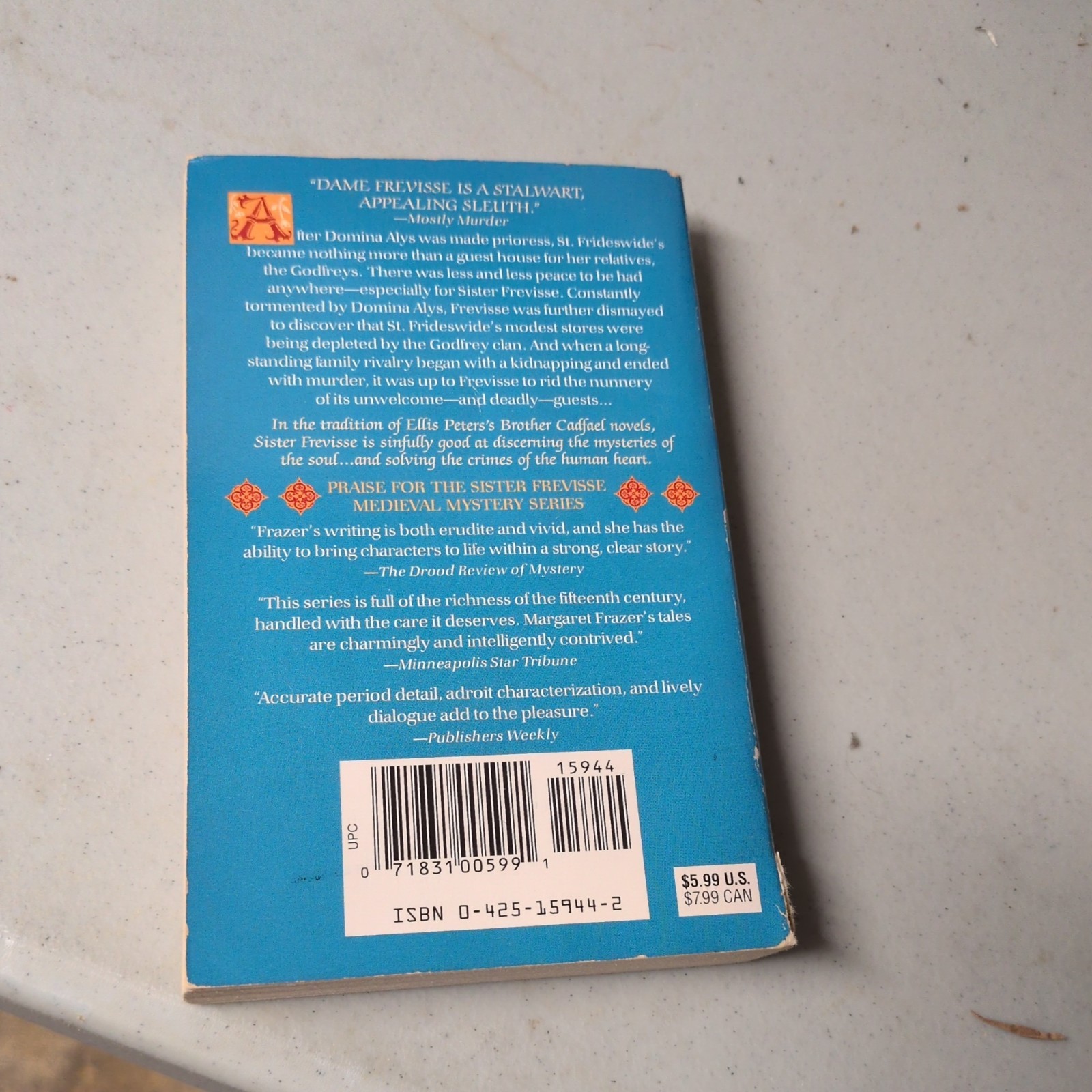 Prioress’ Tale by Margaret Frazer (1997, Mass Market)