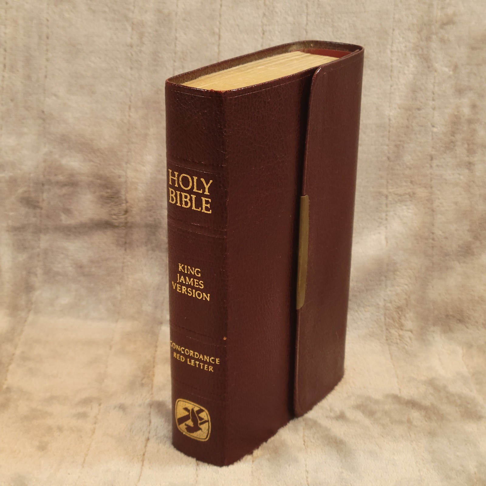 Swaggart KJV Holy Bible Women Of The Bible Burgundy Leather Red Concordance