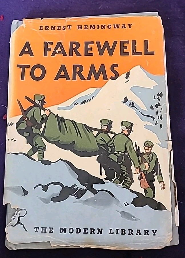 Antique Ernest Hemingway Book A Farewell to Arms The Modern Library 1932