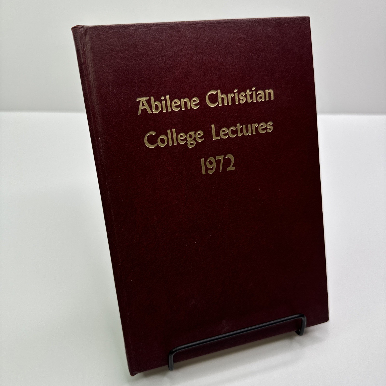 Abilene Christian College Bible Lectures 1972 The Church and the Future HC