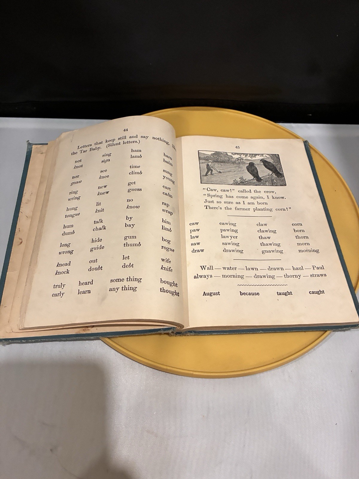 ✨ANTIQUE✨1916 Hardcover School Book The Mastery Of Words Catholic School Edition