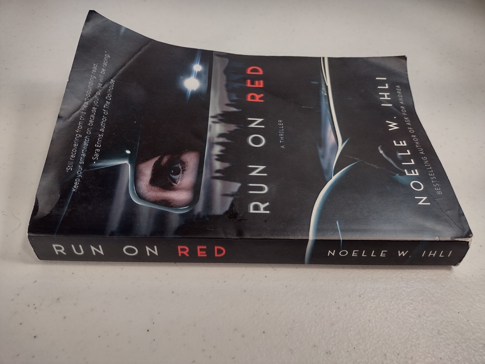 Run on Red by Noelle West Ihli, Book Novel Thriller Mystery Mysterious
