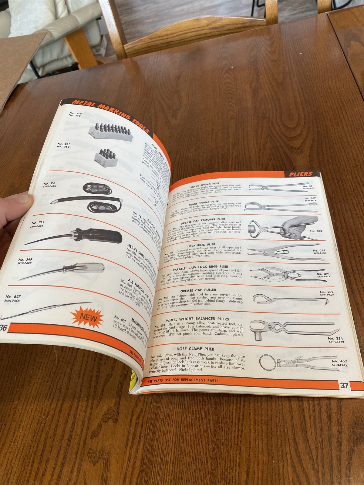 Vintage 1972 etco Catalog Electronic Tool Company Mechanics Hand Tools 62 Pages