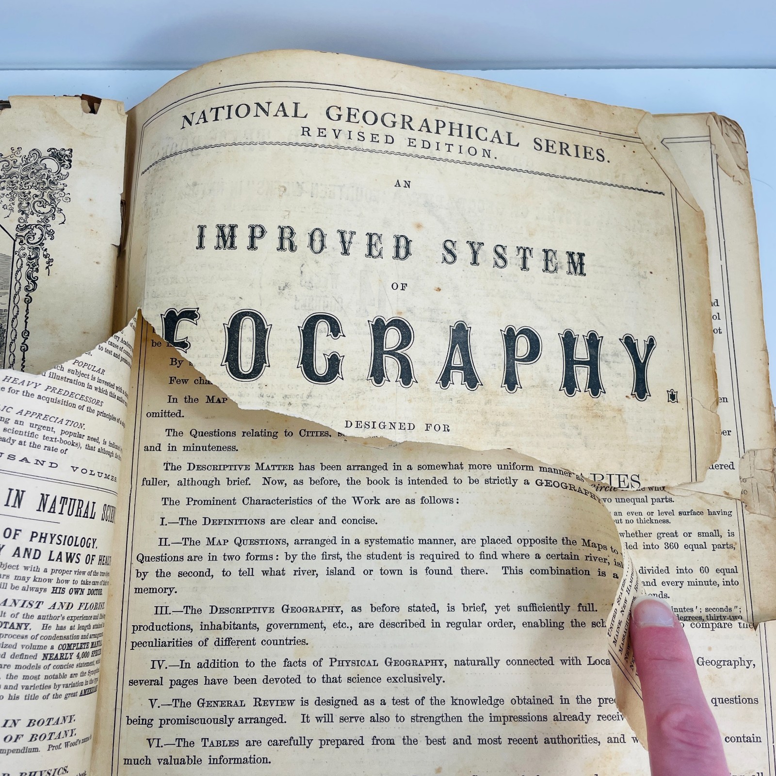 3 Antique Geography Textbooks Guyot 1869 McNally 1875 Swinton 1878 Old Maps