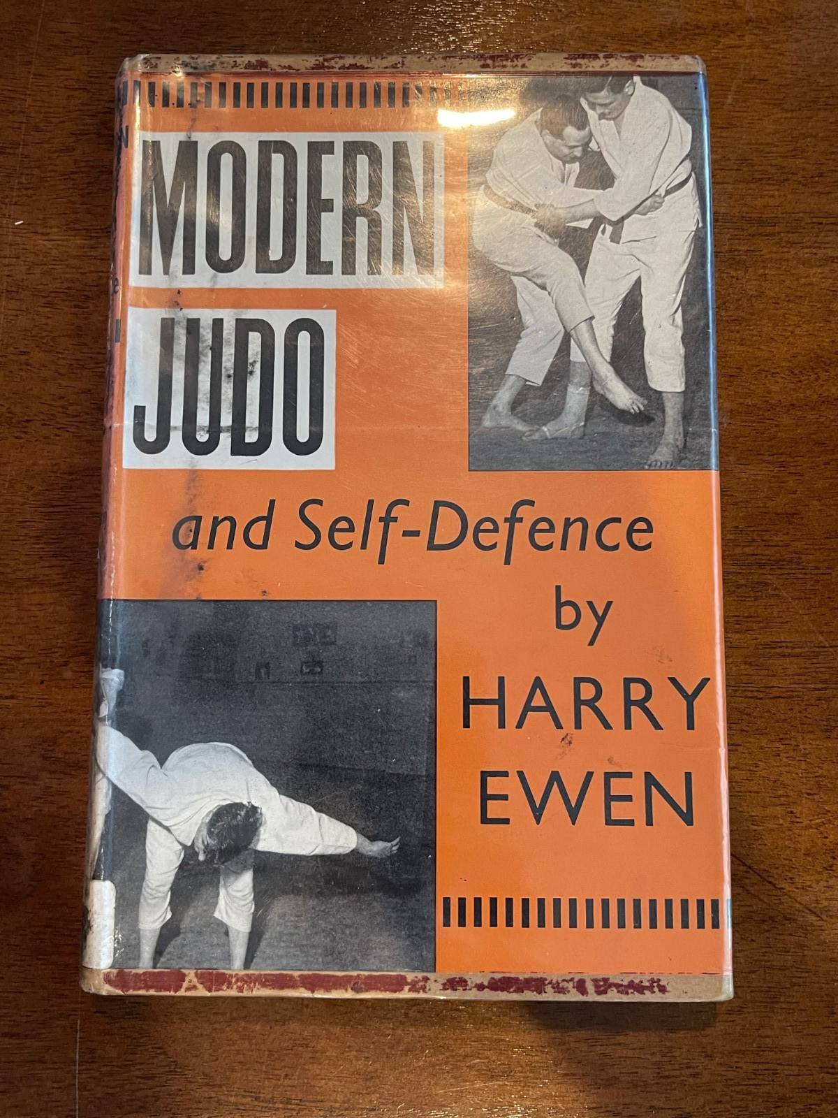 Modern Judo Harry Ewen 1958 1st US Edition Emerson Books Vintage Ex-Library