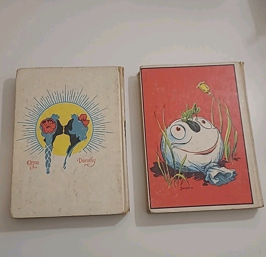 Wizard of OZ L. Frank Baum Book Set Of 12 Hardcover Reilly & Lee 1956