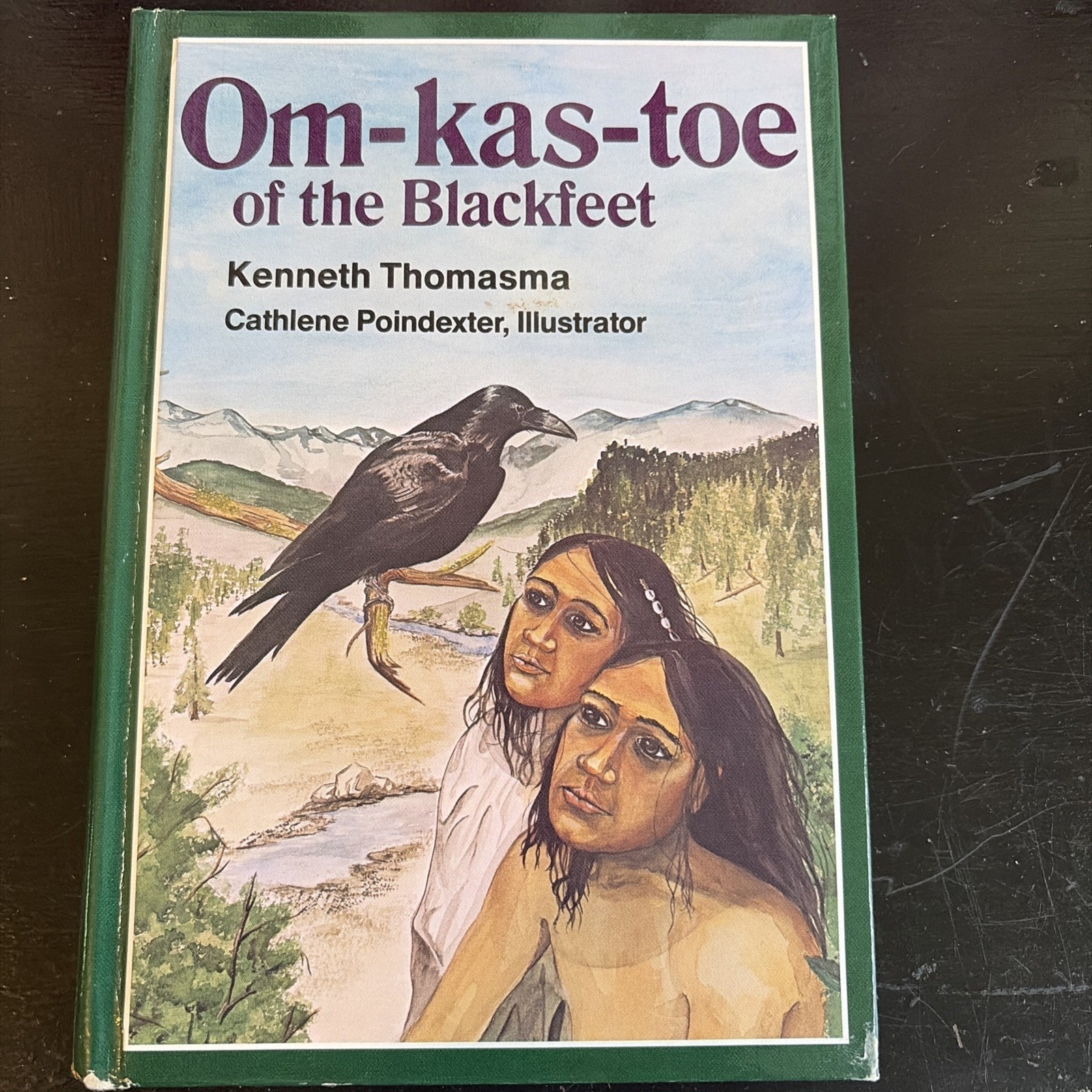 Om-Kas-Toe of the Blackfeet by Kenneth Thomasma Paperback Book Signed by Author