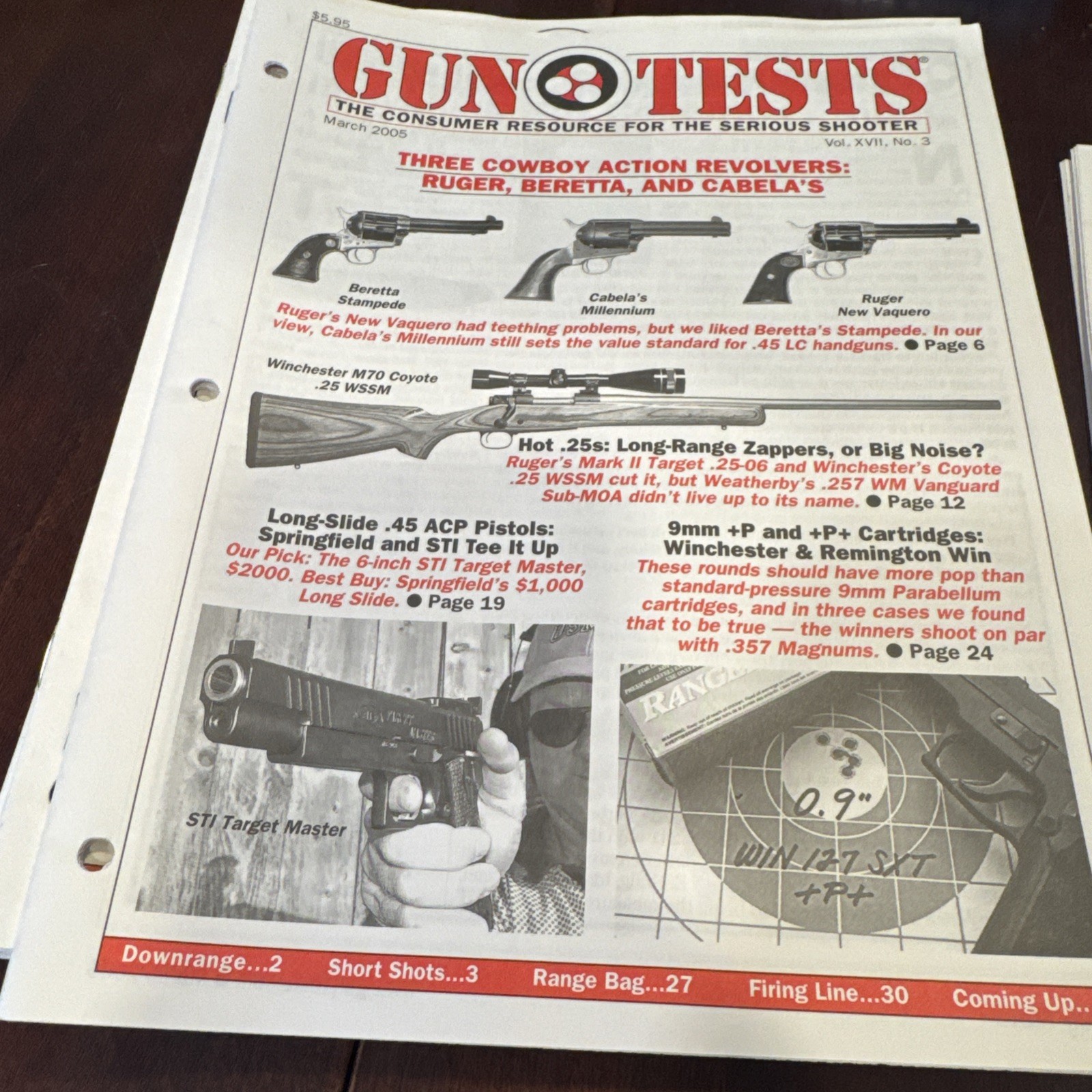 2005 Gun Tests The Consumer Resource For Serious Shooter- Volumes 1-12