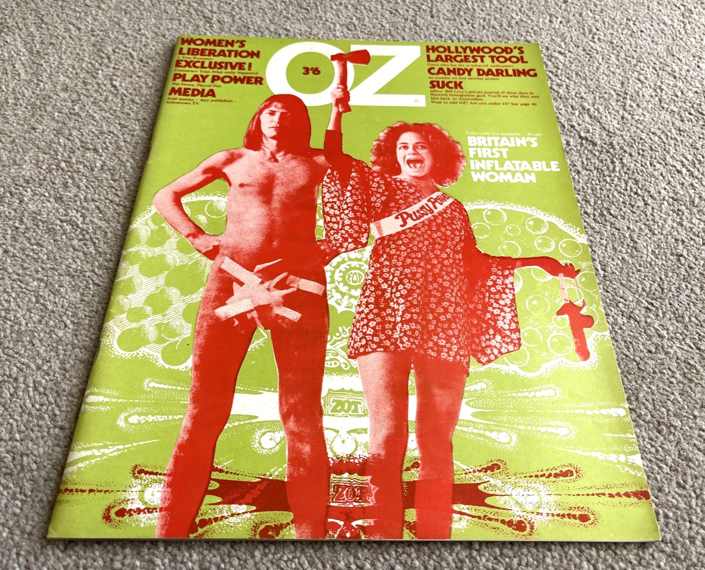 OZ MAGAZINE No.26 with Print Mint insert.