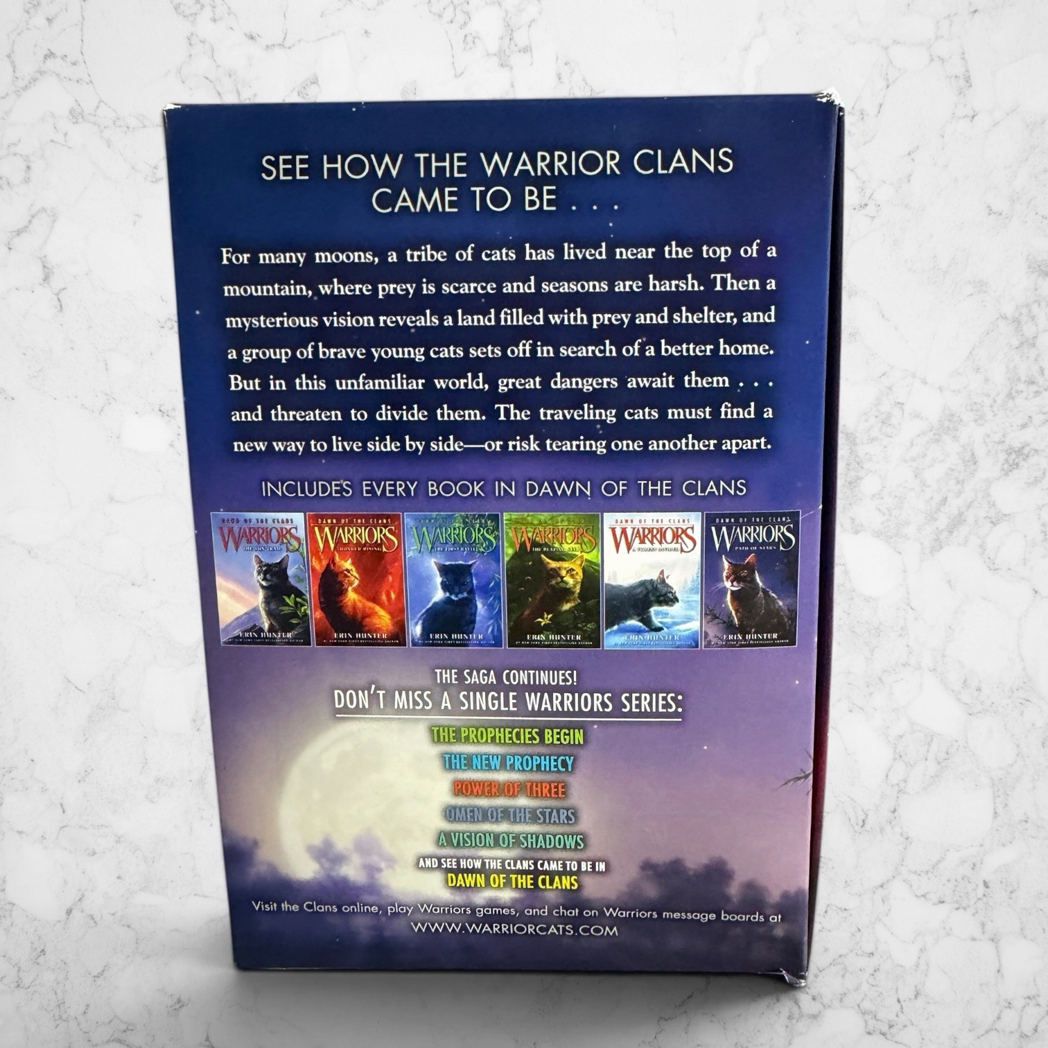 Warriors – Dawn of The Claws – Prequel Series – 6 Vol Set Erin Hunter Paperback