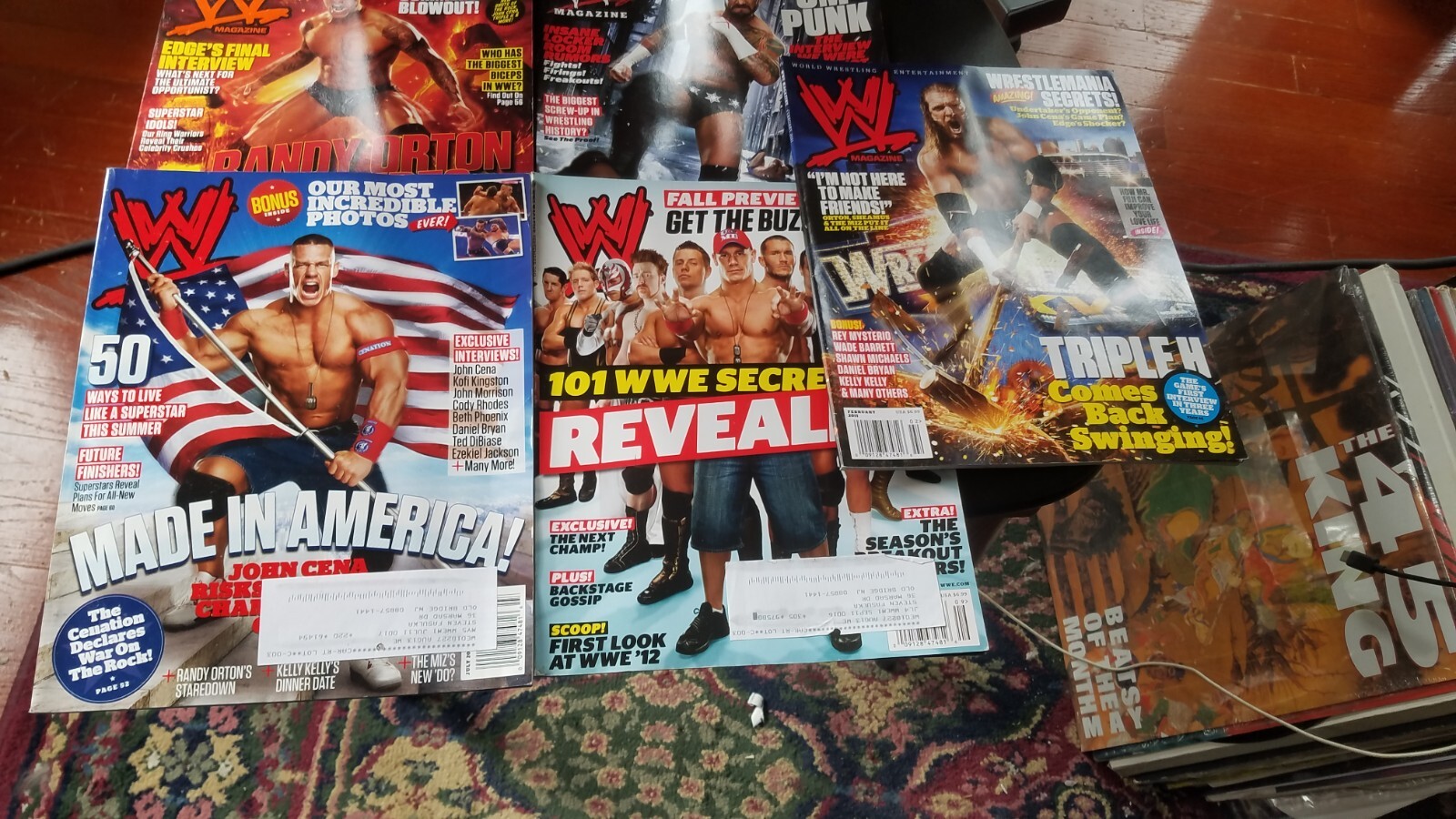 7 2010’s WWE Magazines Triple H Cena CM Punk More