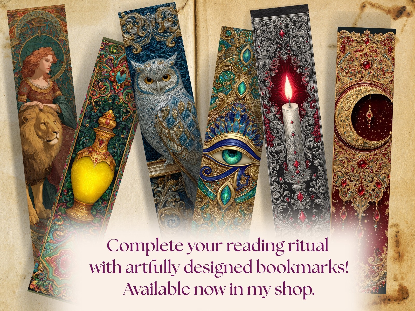 The Order of the Owl Ex Libris Personalized Bookplates Gothic Library Labels