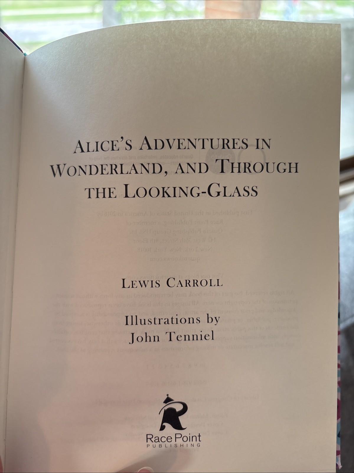 Alice in Wonderland Knickerbocker Flex Cover Edition Like new 1st Ed 1st Print