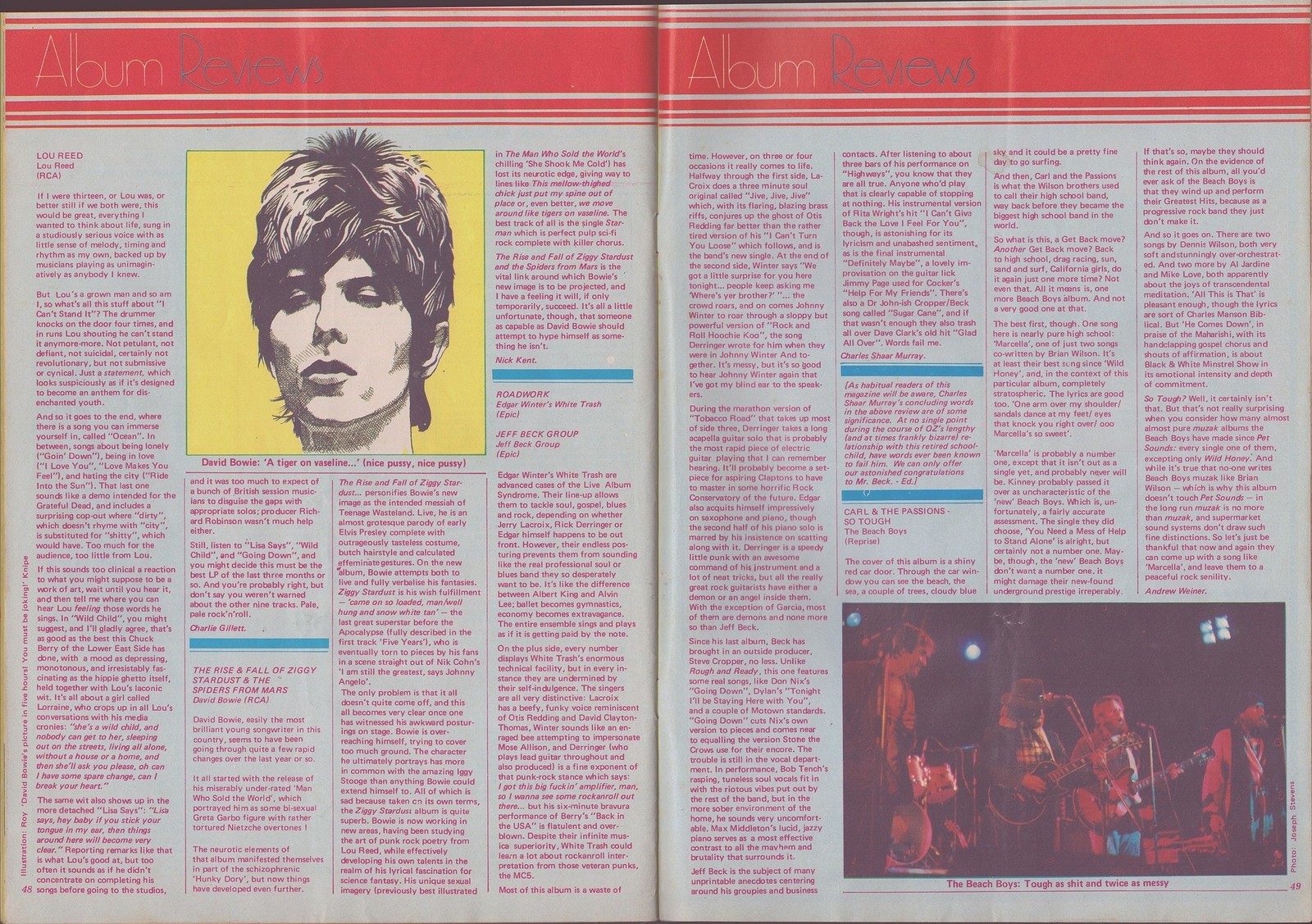 OZ Magazine No 43.July/August 1972 Bali:Hippy Paradise,Van Gough,Bowie,Lou Reed.