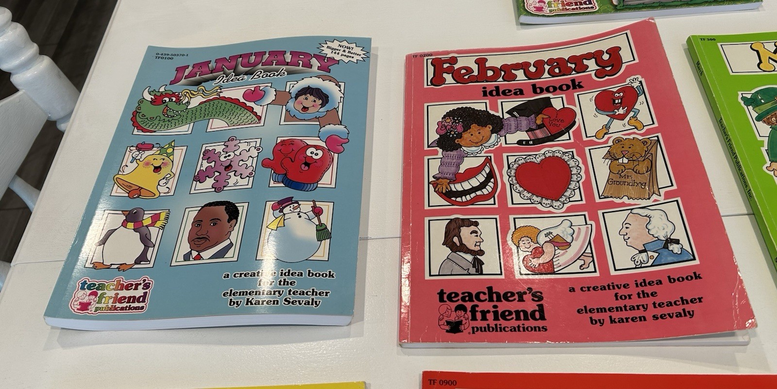 Teacher’s Friend Publications Monthly Idea Books Lot Of 13 Elementary K. Sevaly