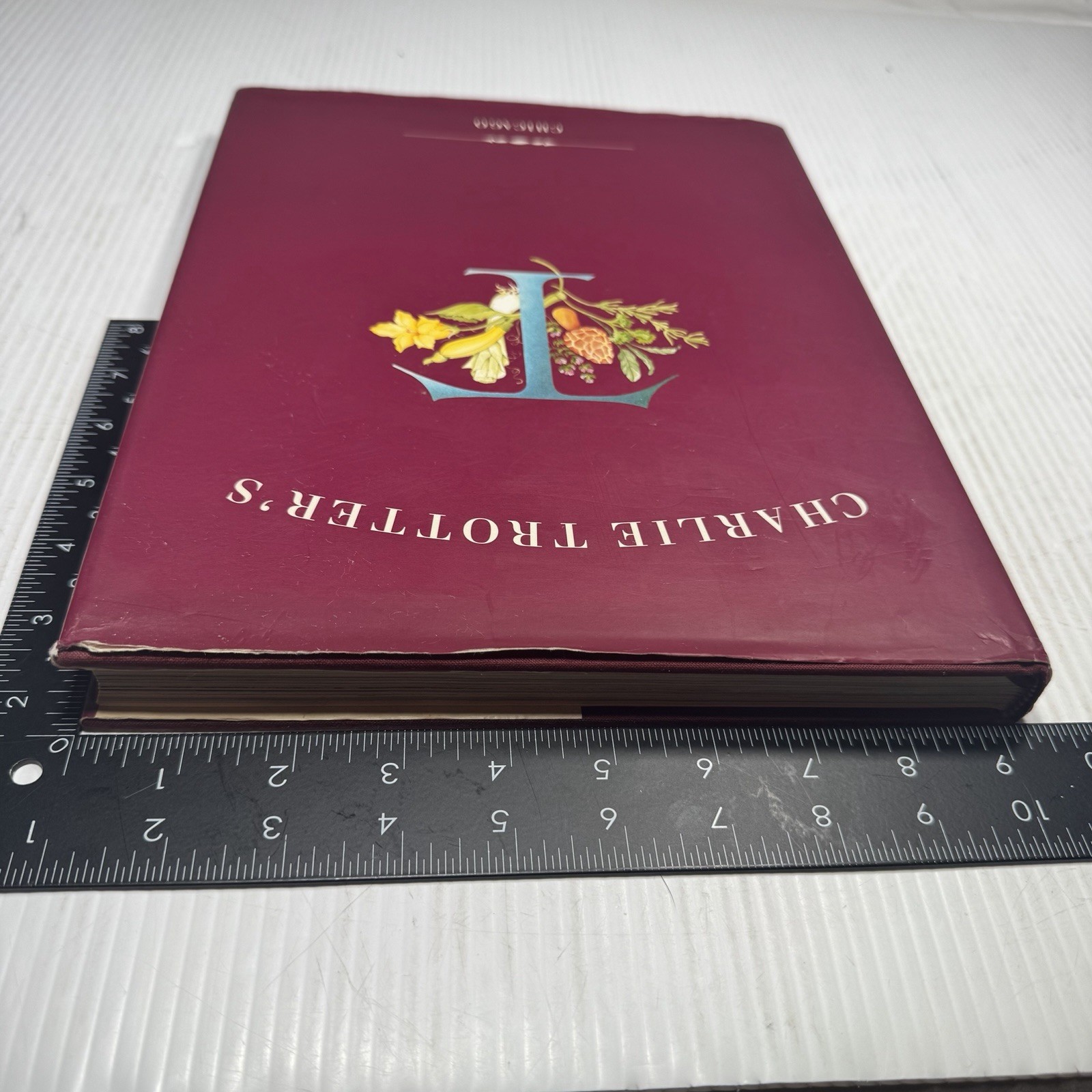 Vintage 1994 Charlie Trotter’s Cookbook Chicago Hardcover Ten Speed Press