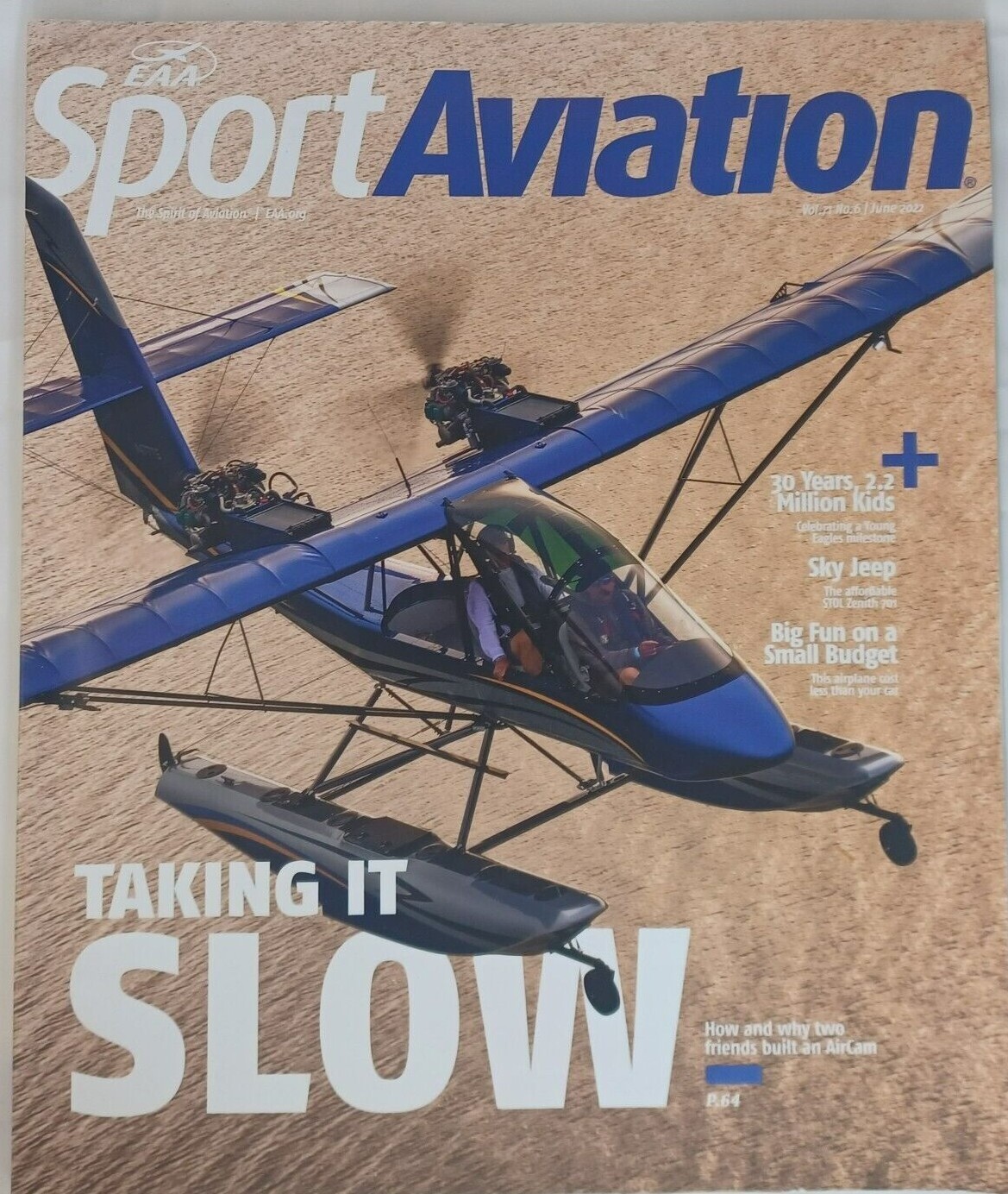 EAA Sport Aviation Magazine 2023,2022,2021,2020,2019 The Spirit of Aviation