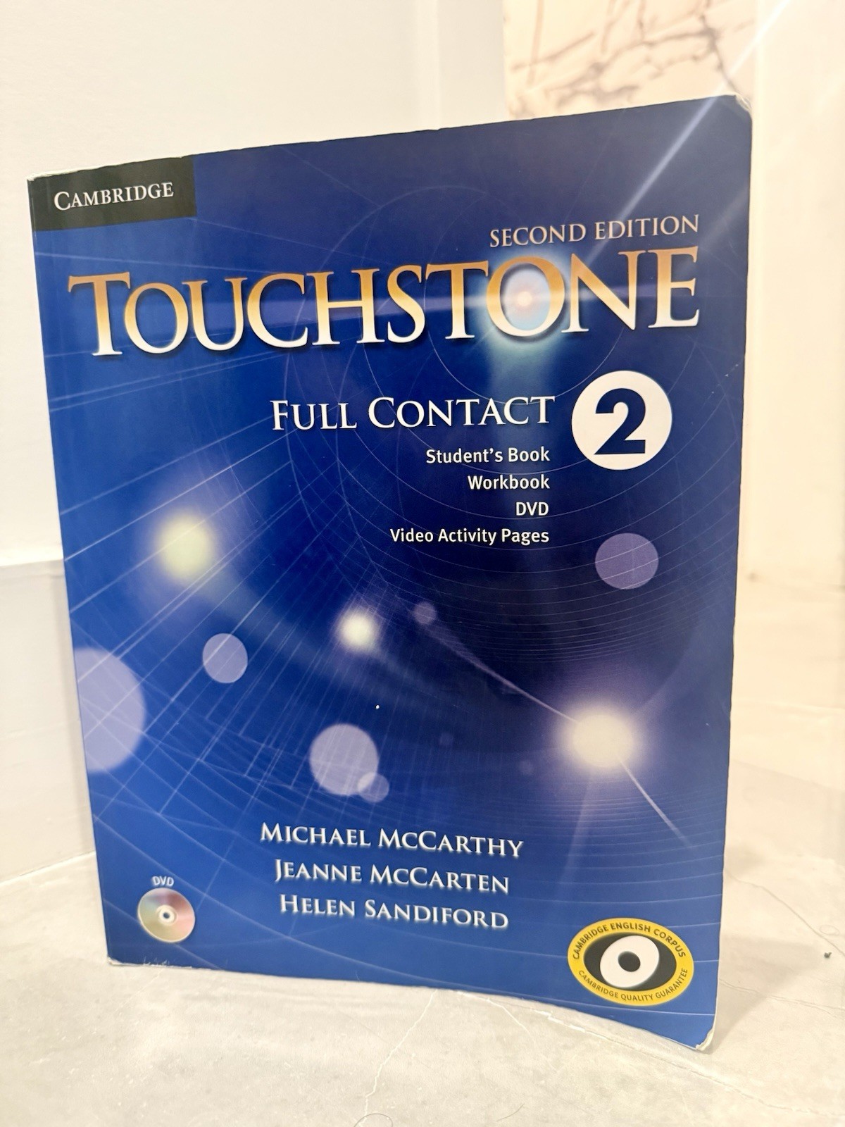 Cambridge Touchstone Level 2 Full Contact Second Edition Paperback DVD