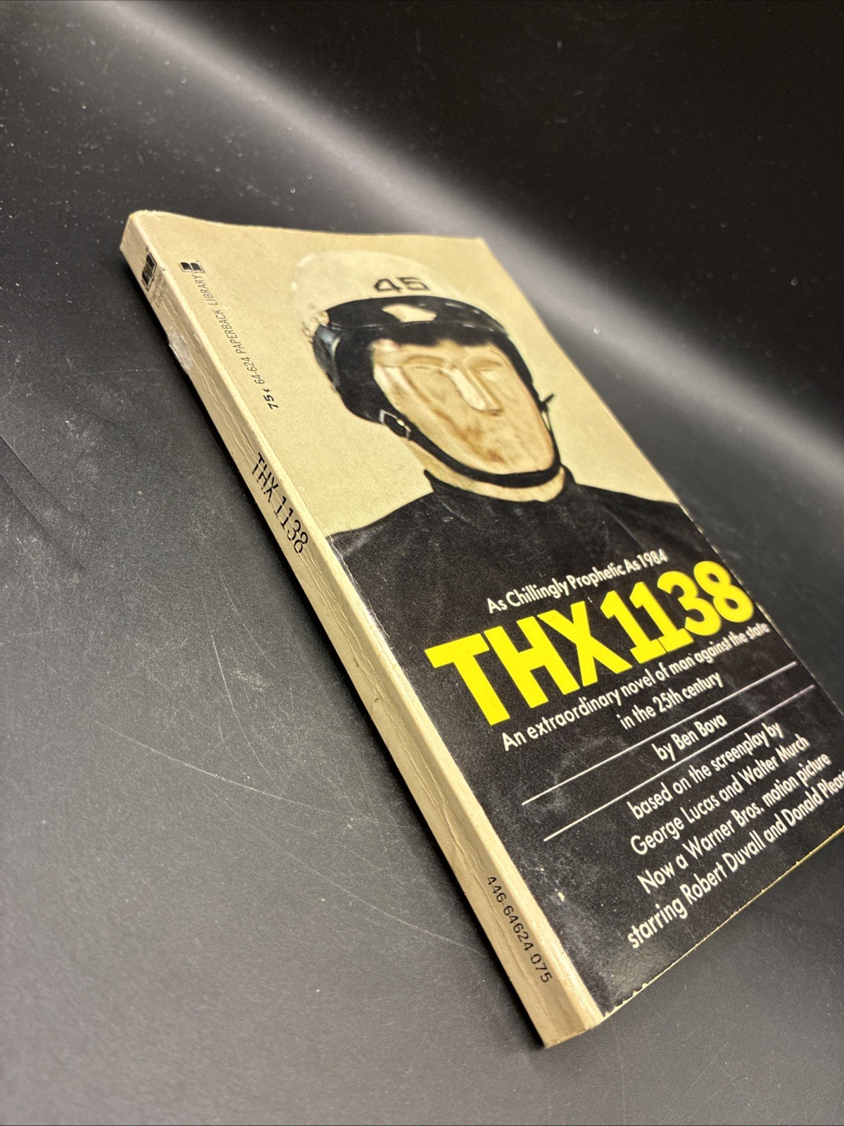 VTG 1971 THX 1138 by Ben Bova (George Lucas Screenplay) 1st Printing Film Tie-in