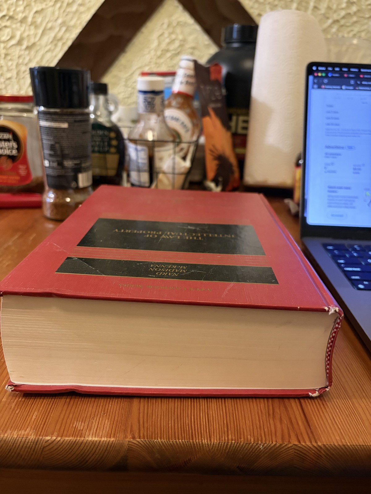 Aspen Casebook Ser.: Law Of Intellectual Property by Craig Allen Nard,…