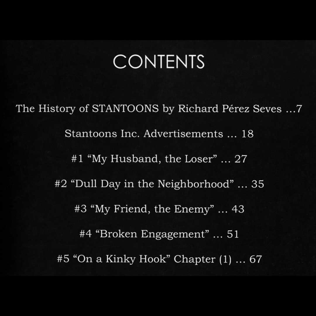 Eric Stanton, Steve Ditko: STANTOONS, (Steve Ditko: Spider-Man, Marvel Comics)
