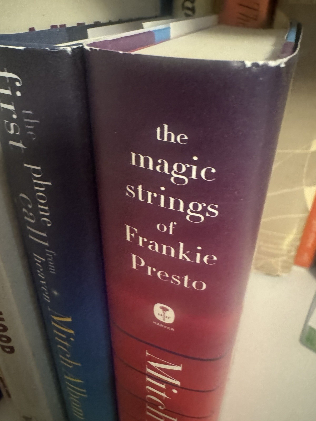 Magic Strings of Frankie Presto SIGNED by Mitch Albom 1st Print 1st Ed Fine HCDJ