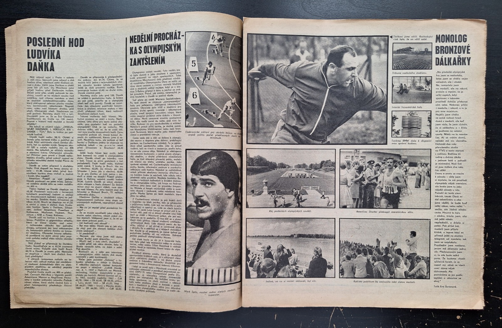 KAJA SAUDEK – COMIC LIPS TULLIAN No. 38, CZECH MAGAZINE MLADY SVET, No. 41/1972