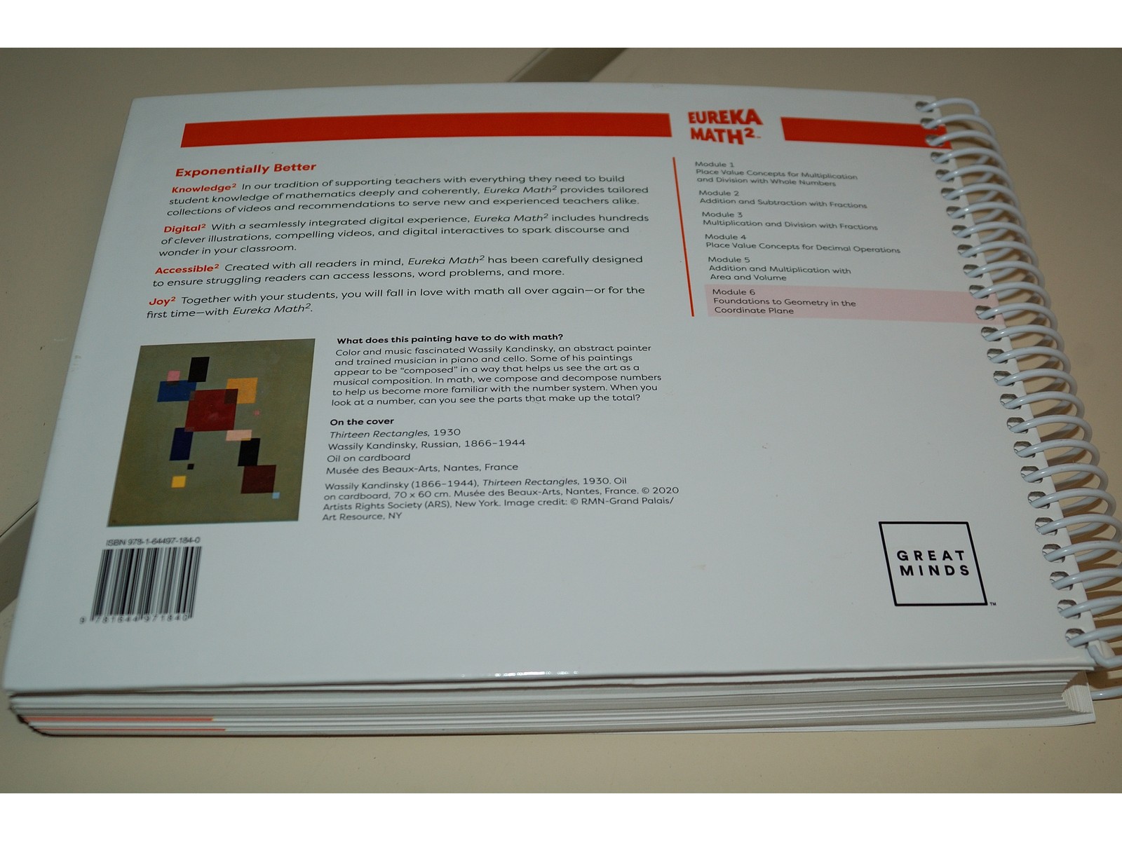 Eureka Math² Squared Grade 5 Module 6 Teacher Book – Weight: 40 oz.