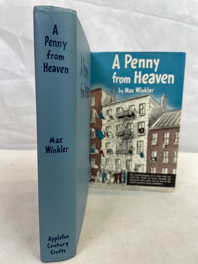A Penny from Heaven. MIT WIDMUNG UND SIGNATUR DES AUTORS. Winkler, Max: