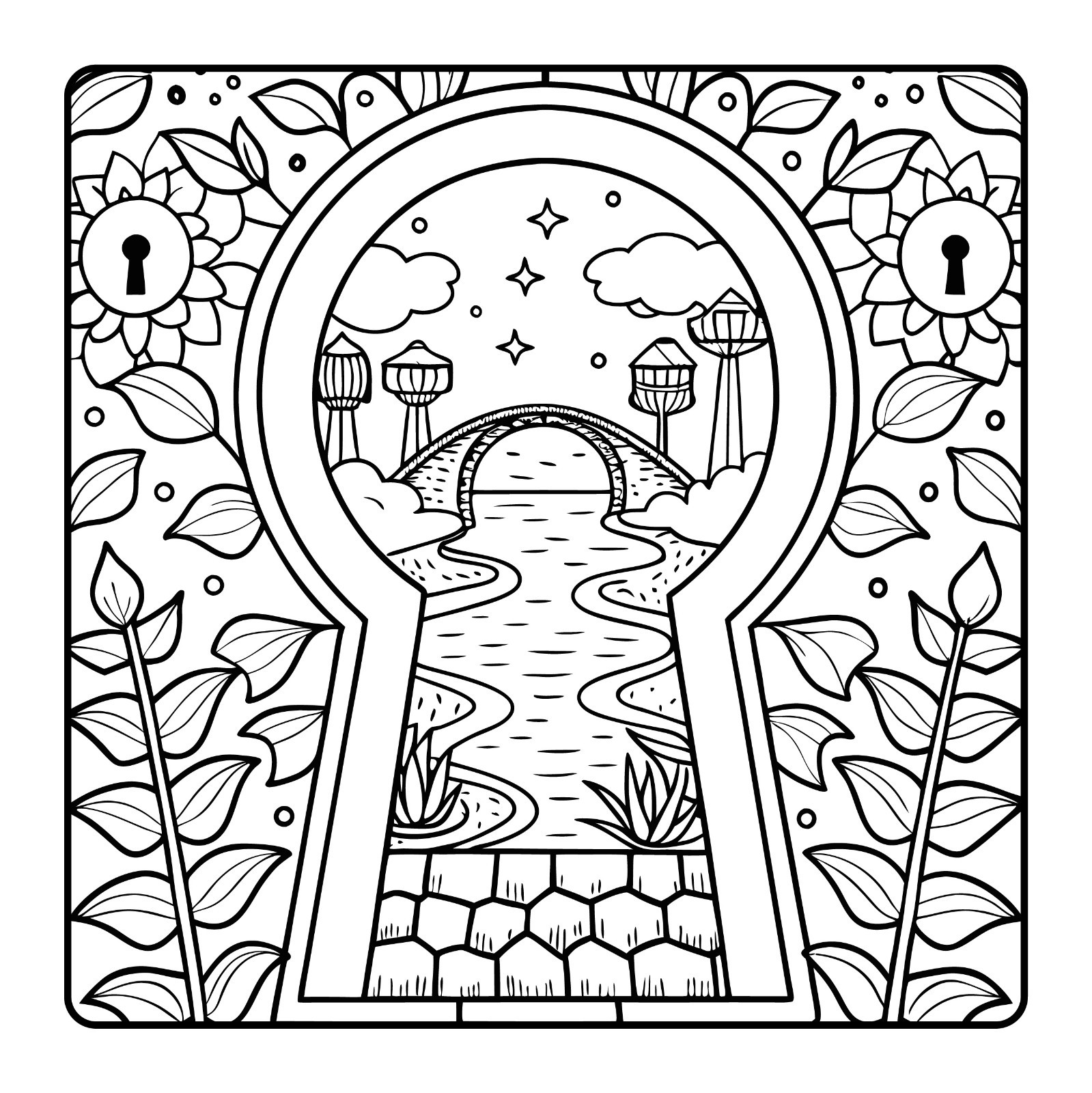 StressRElief coloring Bookfun for all