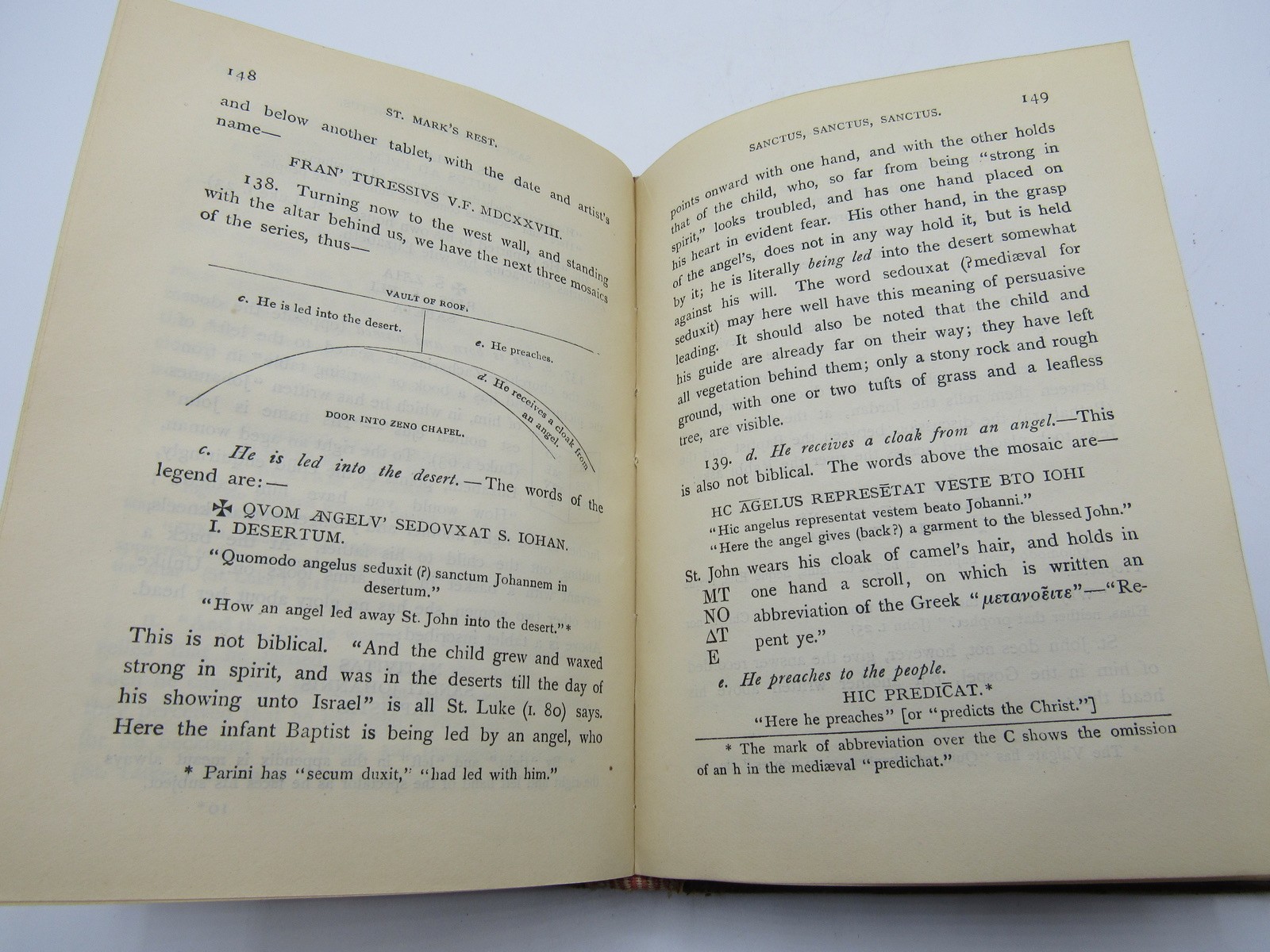 Fine binding John Ruskin St. Mark’s Rest History of Venice 1910 clasps