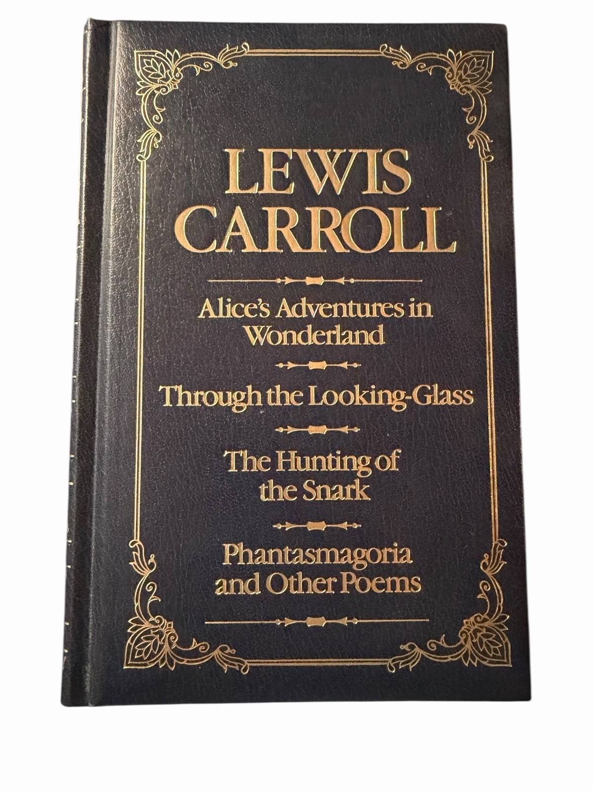 Leather Lewis Carroll Classics: Alice’s … In Wonderland …Looking Glass & More