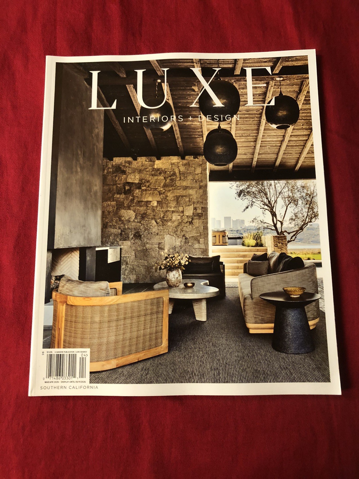 Luxe Interiors + Design Magazine March April 2026 Southern CA