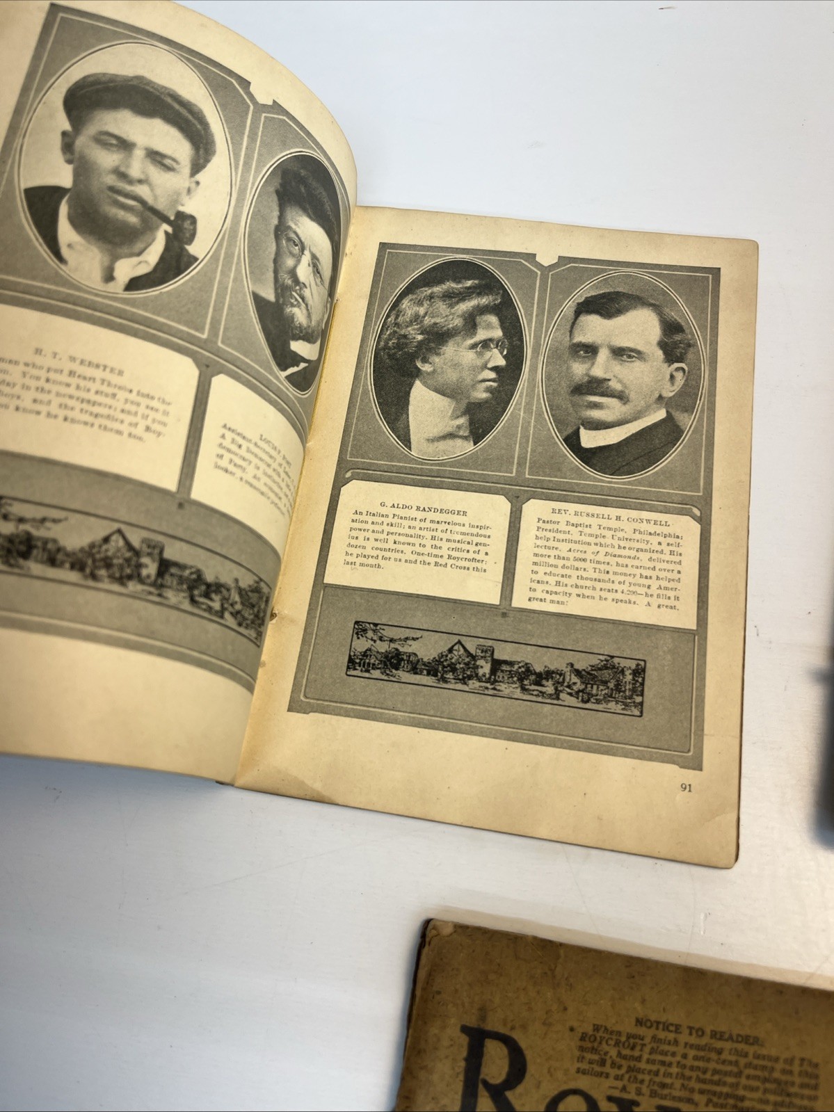 Vintage Roycraft Pocket Magazines 1916-1919 Lot of 11 Issues