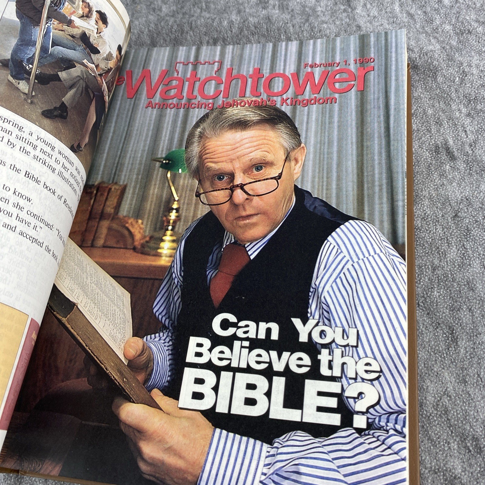 THE WATCHTOWER Faux Leather Bound – All Volumes From 1990 – Jehovah’s Witness ✅