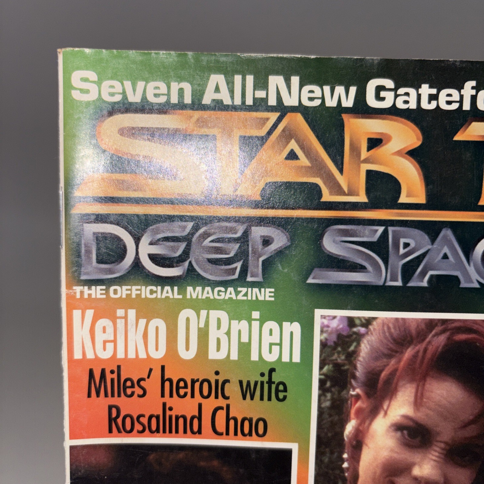 STAR TREK DEEP SPACE NINE MAGAZINE VOLUME 20 – G Vg – 1996 W Posters