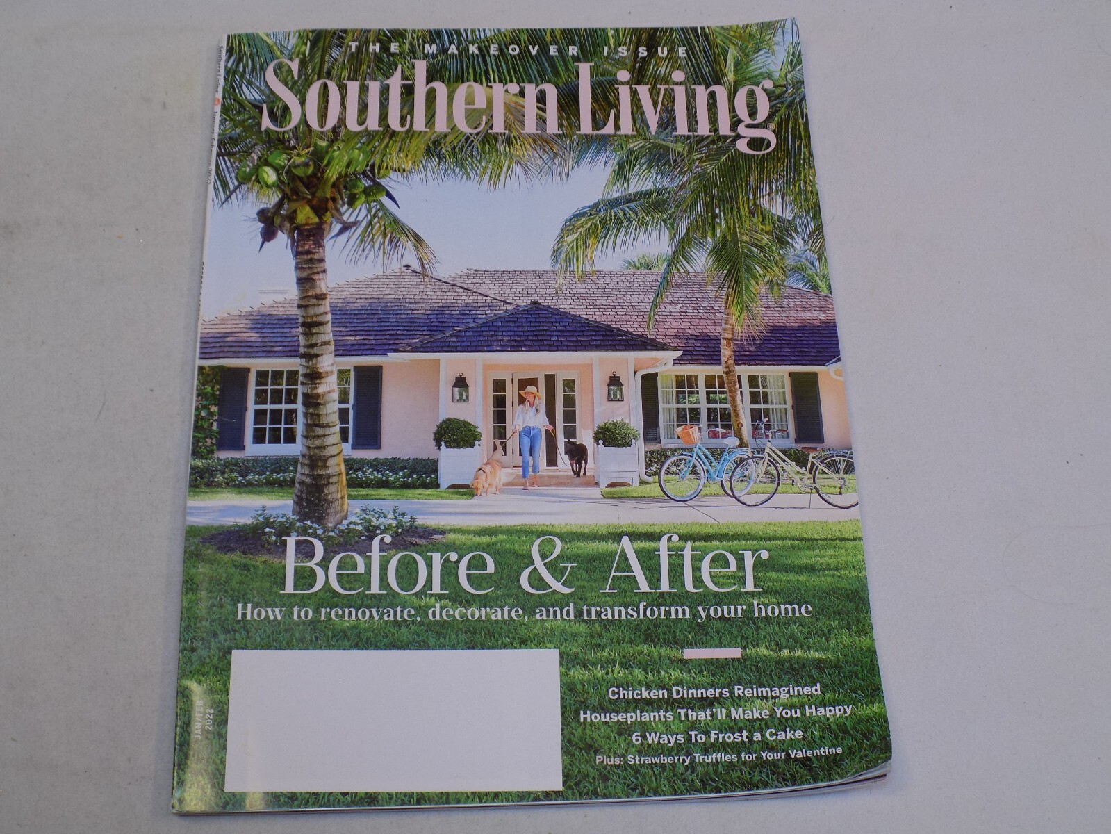 Southern Living Magazine January February 2022 Before After Renovate Decorate