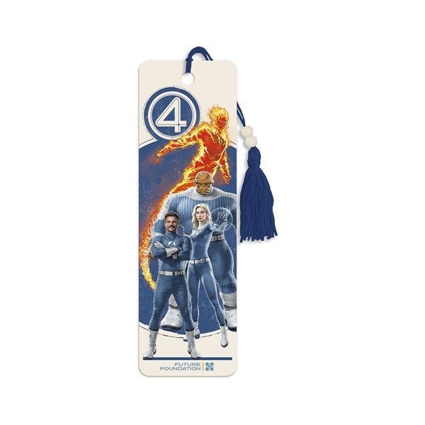 Bookmark Premier Tassel Fantastic Four Future Foundation Reed Sue Johnny Grimm