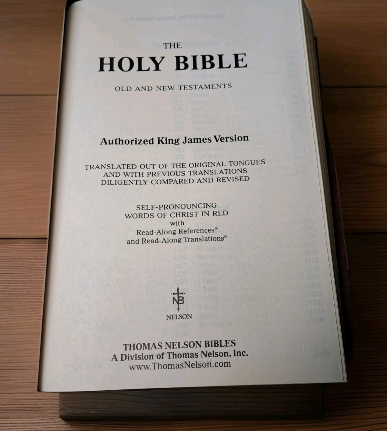 Holy Bible-KJV, Giant Print Reference Edition, Words of Jesus in Red Concordance