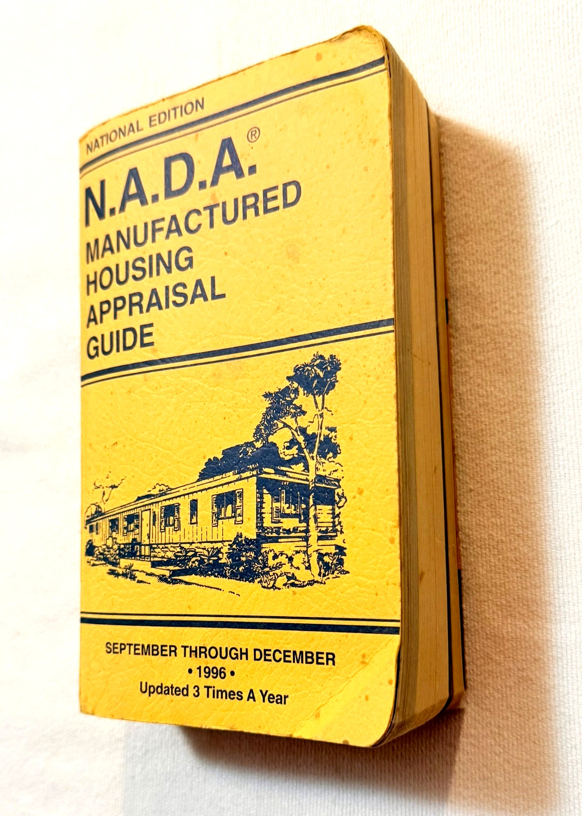 N.A.D.A. Manufactured Housing Appraisal Guide Sept through Dec 1996 Vintage RARE