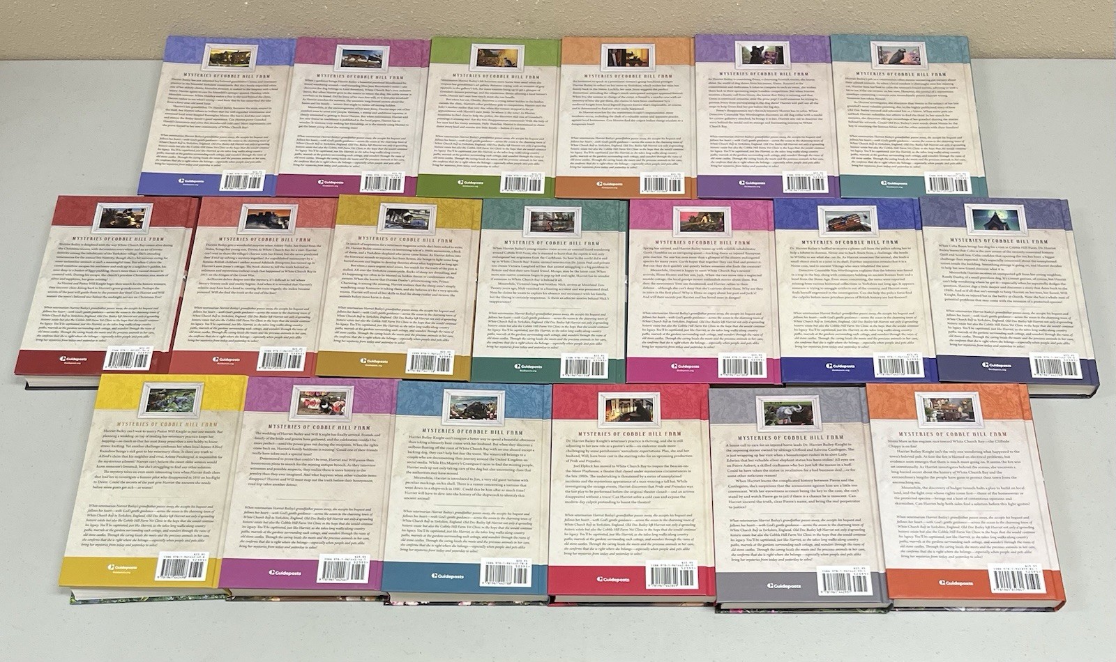 Guideposts Mysteries of Cobble Hill Farm Series Hardcover Book Lot of 19 Nice