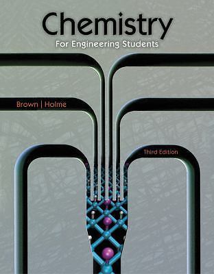 Chemistry for Engineering Students – 9781285199023, hardcover, Lawrence Brown