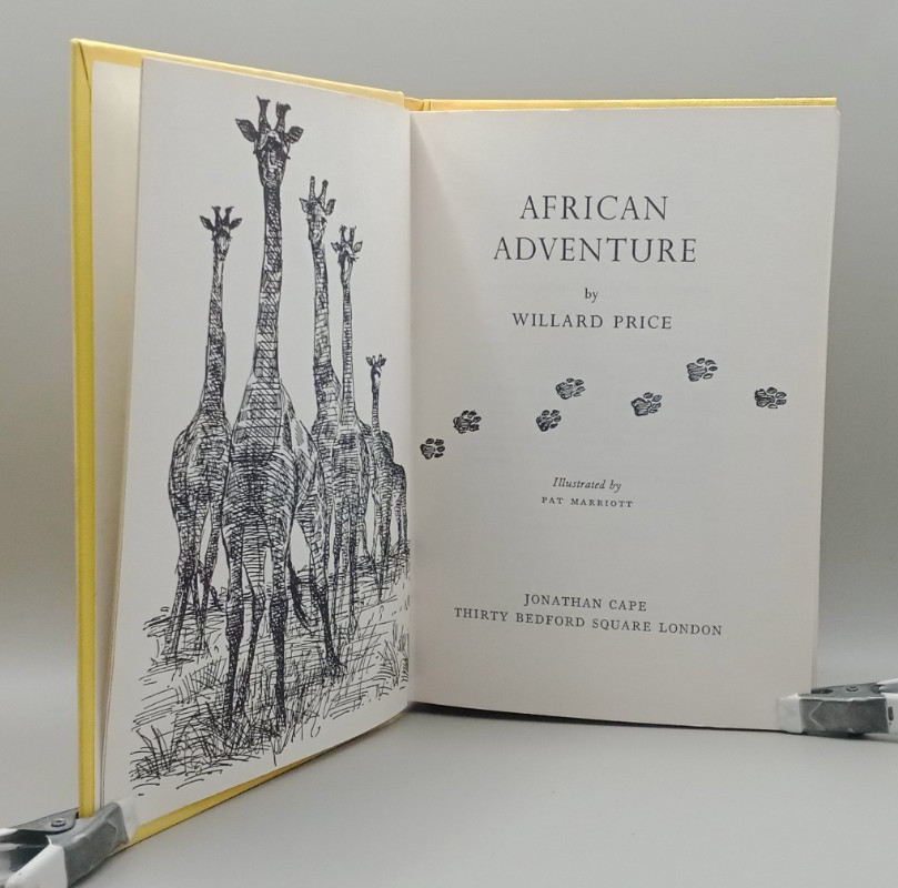 African Adventure Willard Price Jonathan Cape